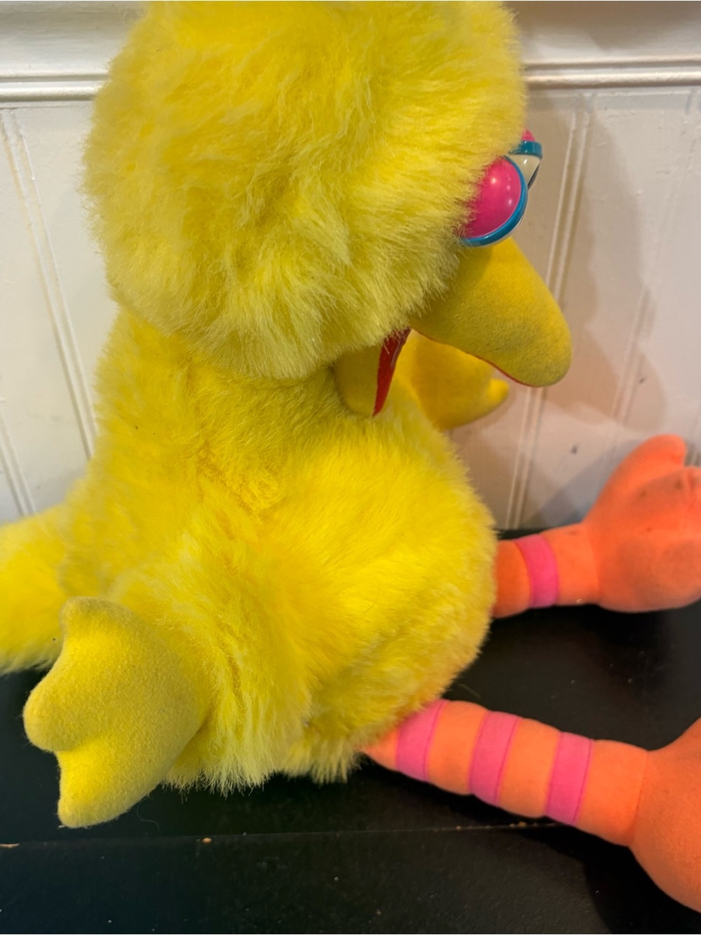 VTG Talking Big Bird Pull String. He Works! Big 23" Sesame Street Plush
1986 - Picture 5 of 6